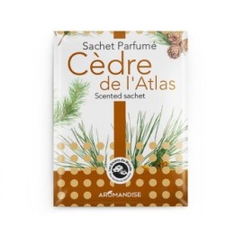 Duftsäckchen, 100% natürlich und Fair Trade, Atlas-Zeder - 15g - Les encens du monde