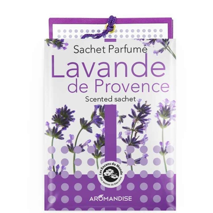 Bustina profumata, 100% naturale,  equo e solidale, Lavanda della Provenza - 15g - Les encens du monde