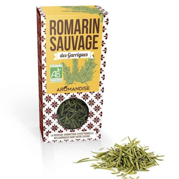  Romarin sauvage des Garrigues BIO - 30g - Aromandise