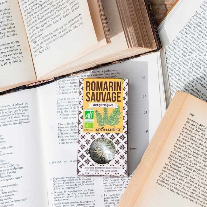  Romarin sauvage des Garrigues BIO - 30g - Aromandise