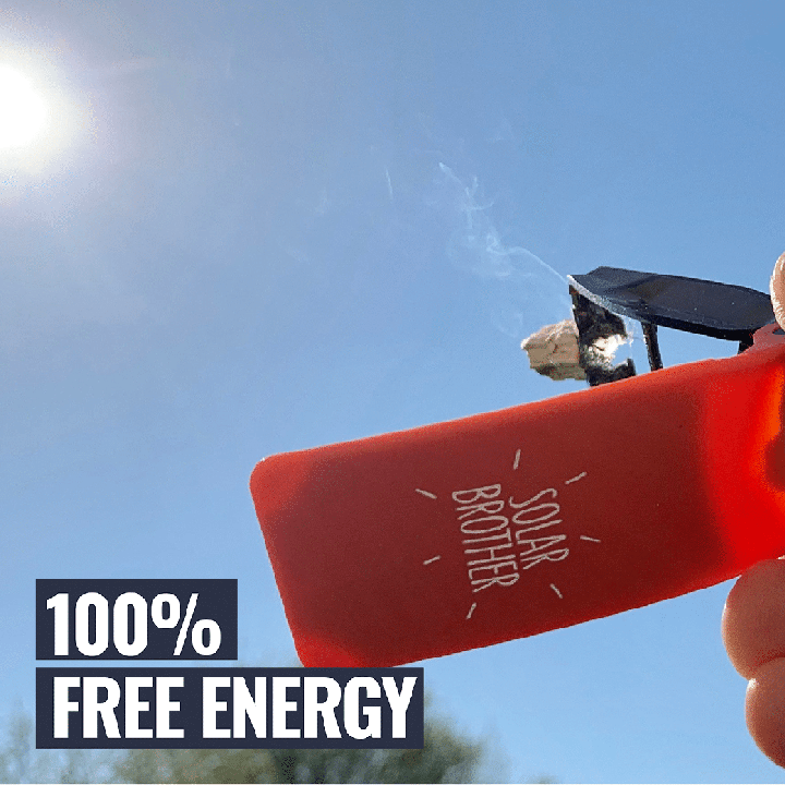 Briquet/Allume-feu - Solaire, durable et écologique, SUNCASE GEAR - 1pce - Solar Brother