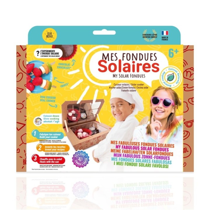 Cuiseur solaire pour enfants - Expérience pédagogique et gourmande - Solar Brother