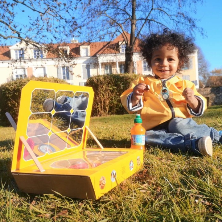 Solarkocher für Kinder - Pädagogisches Experiment und Gourmetküche - Solar Brother