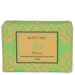 Savon Menthe Naturel - 100g - Maroma Auroville