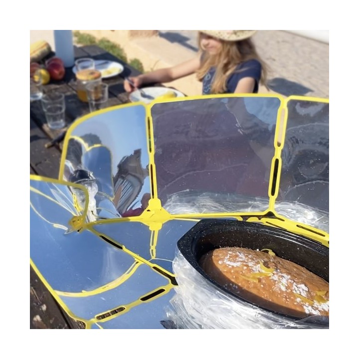 Cuiseur Solaire Ultra-Compact, léger et pliable - 2-4 personnes, 100-120°C - SUNGOOD - Brother Solar