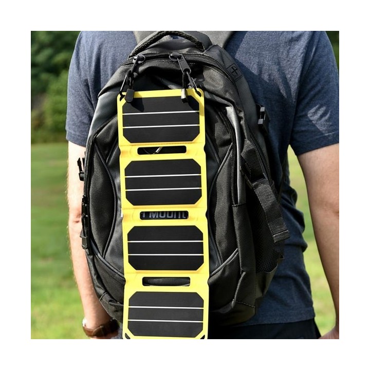 Chargeur solaire à haut rendement - Robuste, pliable & Waterproof - SUNMOOVE 6,5W - Brother Solar