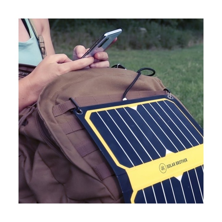 Chargeur solaire à haut rendement - Robuste, pliable & Waterproof - SUNMOOVE 16W - Brother Solar
