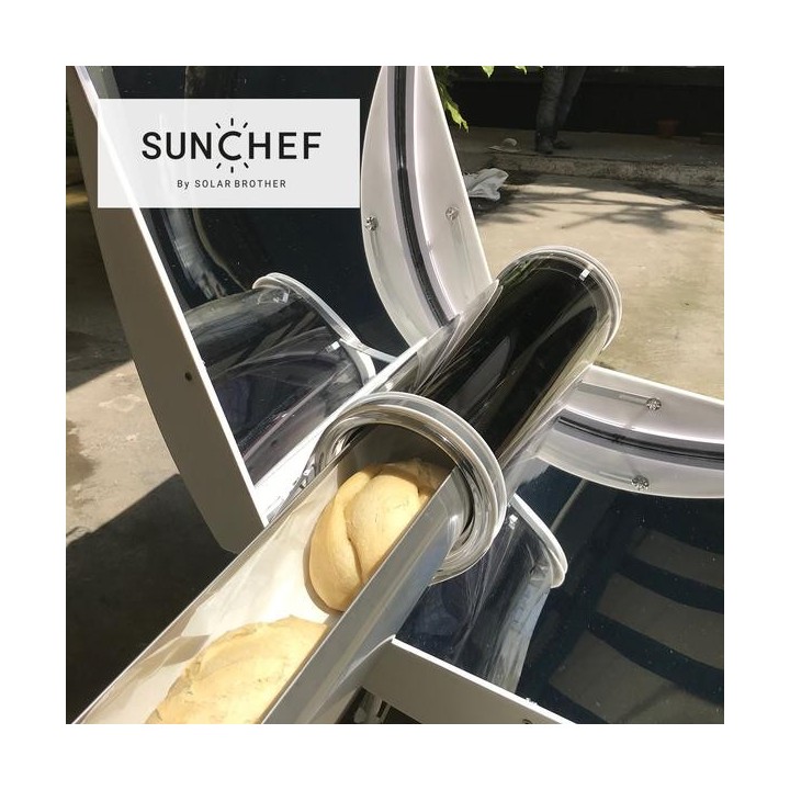 Barbecue solaire collectif, 5-20 personnes, 250°C instantané - SunChef - Brother Solar