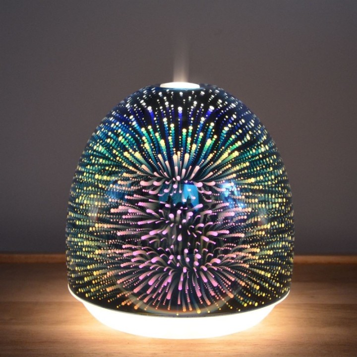 Diffusore di oli essenziali, ultrasuoni con effetto 3D - FESTIVAL - ZEN'Arôme
