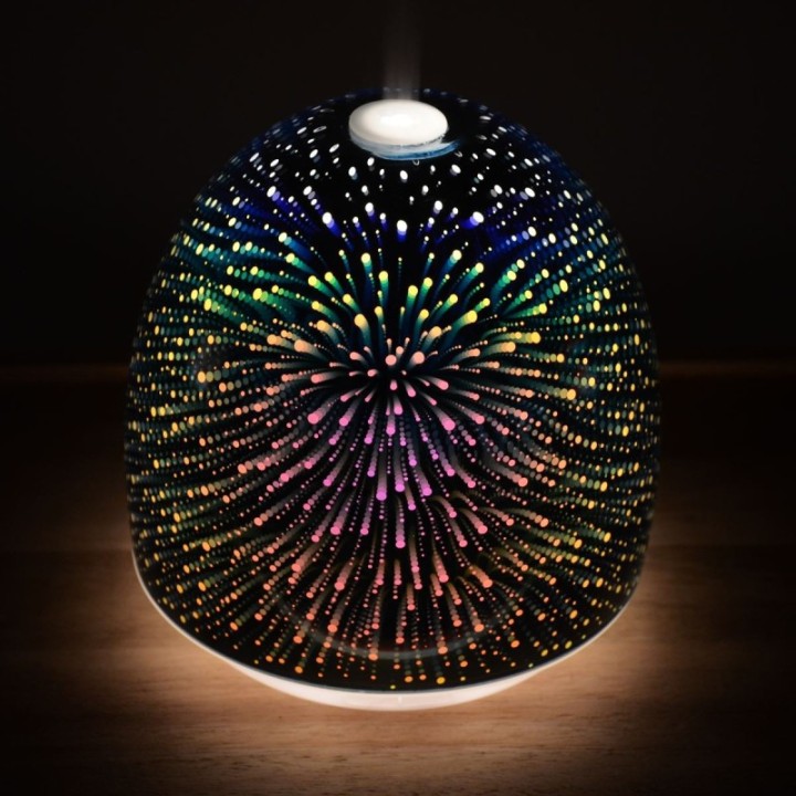 Diffusore di oli essenziali, ultrasuoni con effetto 3D - FESTIVAL - ZEN'Arôme