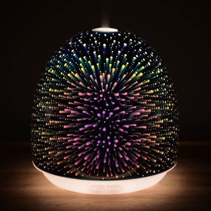 Diffusore di oli essenziali, ultrasuoni con effetto 3D - FESTIVAL - ZEN'Arôme
