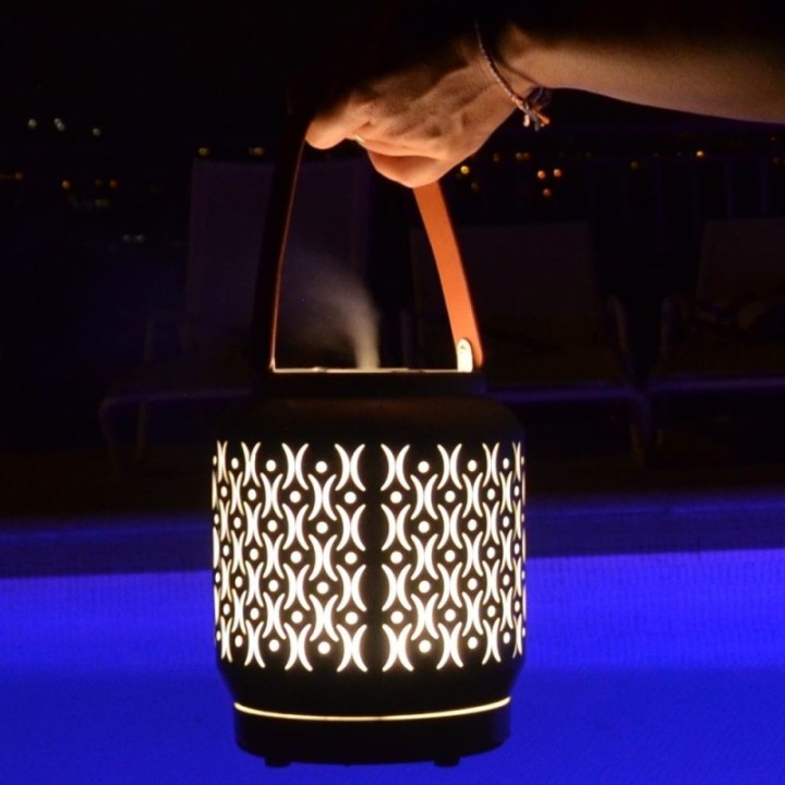 Diffuseur d'huiles essentielles Ultrasonique, Lanterne & Nomade - MADRID -  ZEN'Arôme