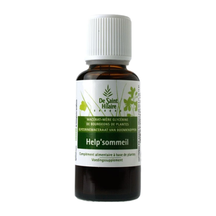 Complexe de macérat glycériné BIO de bourgeon, Help'Sommeil - 30ml - Saint-Hilaire