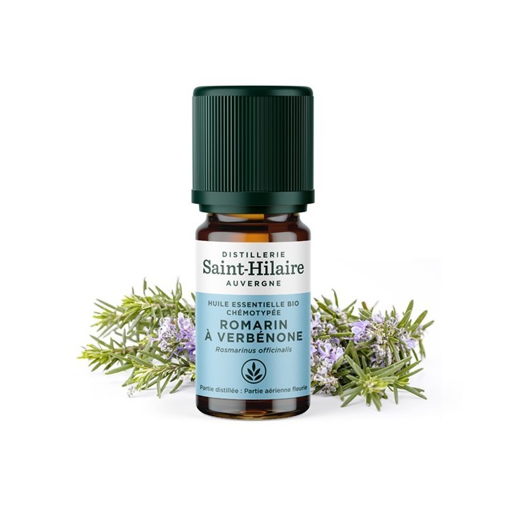 Olio essenziale (Biologico) di Rosemary Verbenone - 5ml - De Saint Hilaire