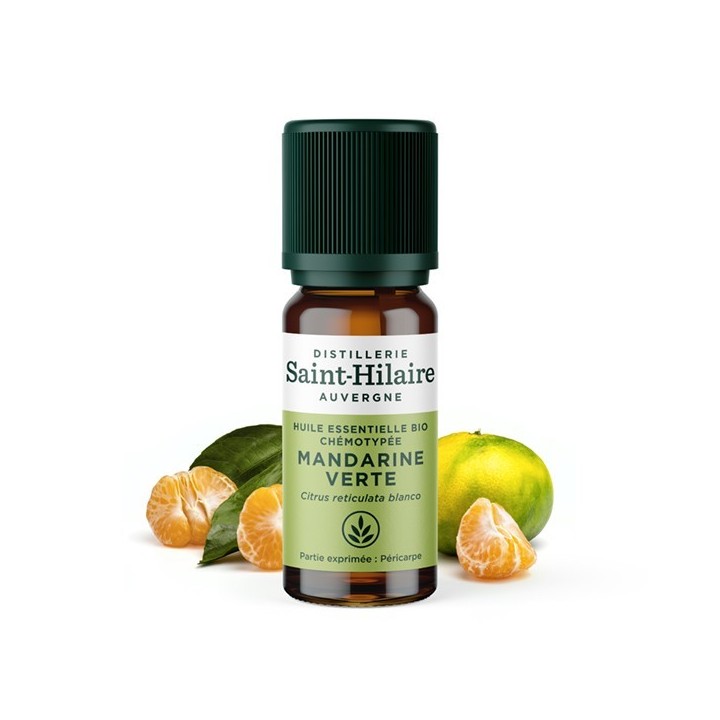 Huile essentielle BIO de Mandarine verte - 10ml - De Saint Hilaire