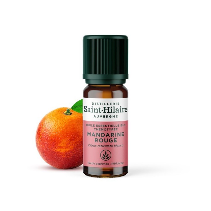 Olio essenziale (Biologico) di mandarino rosso - 10ml - De Saint Hilaire