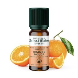 Huile essentielle BIO d'Orange Douce - 10ml - De Saint Hilaire
