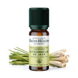 Olio essenziale (Biologico) di citronella di Java - 10ml - De Saint Hilaire