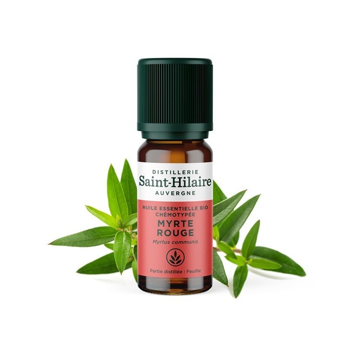 Huile essentielle BIO de Myrte Rouge - 10ml - De Saint Hilaire