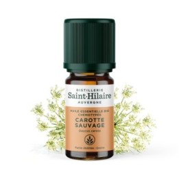 Huile essentielle BIO de Carotte Sauvage - 5ml - De Saint Hilaire