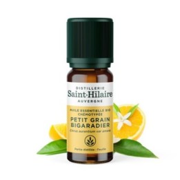Huile essentielle BIO de Petit Grain Bigaradier - 10ml - De Saint Hilaire