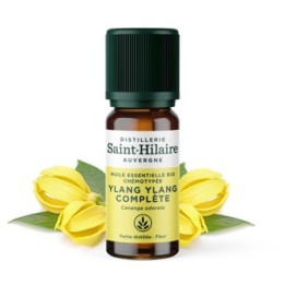 Huile essentielle BIO d'Ylang Ylang Complète - 10ml - De Saint Hilaire