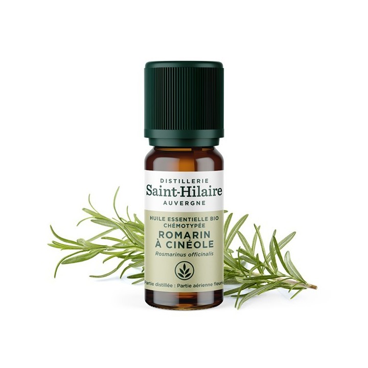 Huile essentielle BIO de Romarin Cinéole - 10ml - De Saint Hilaire