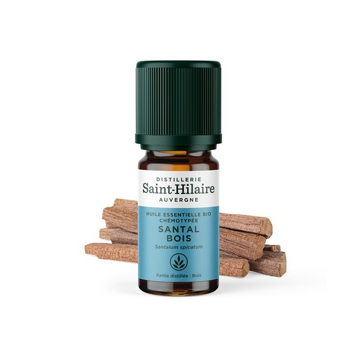 Olio essenziale (Biologico) di sandalo - 2ml - De Saint Hilaire