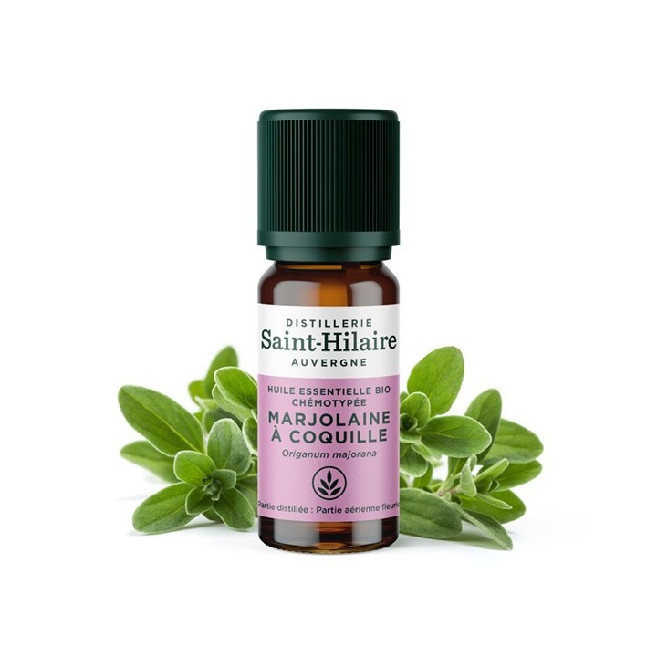 Olio essenziale (Biologico) di maggiorana ai gusci - 10ml - De Saint Hilaire