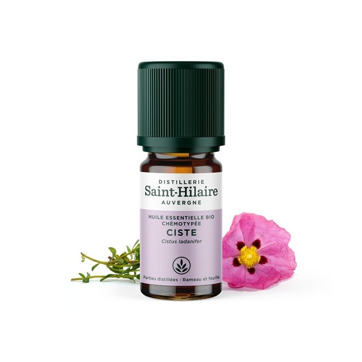 Olio essenziale (Biologico) di cisto - 5ml - De Saint Hilaire