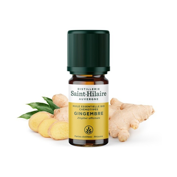 Olio essenziale (Biologico) di zenzero - 5ml - De Saint Hilaire