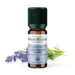 Olio essenziale (Biologico) di lavanda super - 10ml - De Saint Hilaire
