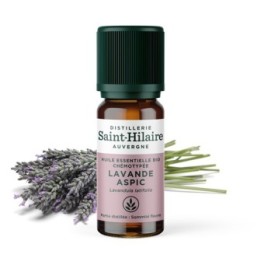 Huile essentielle BIO de Lavande Aspic - 10ml - De Saint Hilaire