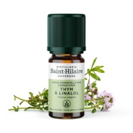 Olio essenziale (Biologico) di timo linalolo - 5ml - De Saint Hilaire