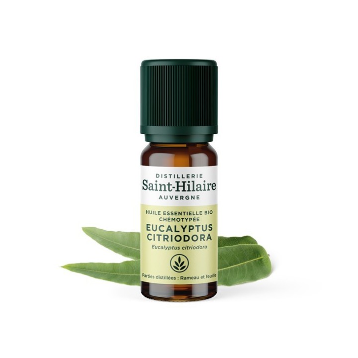 Huile essentielle BIO d'Eucalyptus Citronné - 10ml - De Saint Hilaire
