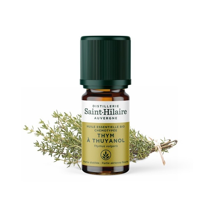 Huile essentielle BIO de Thym Thujanol - 5ml - De Saint Hilaire
