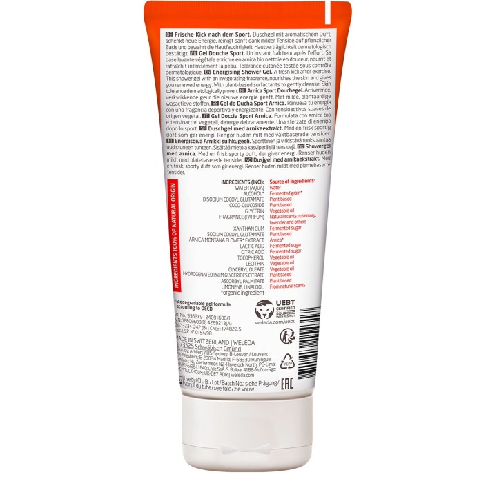 Arnika Sport-Duschgel - 200ml - Weleda