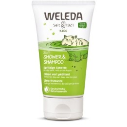Kids 2in1 Shower & Shampoo Spritzige Limette - 150ml - Weleda