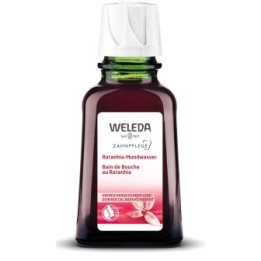 Eau dentifrice au Ratanhia, sans fluor - 50ml - Weleda