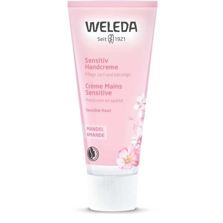 Crème Mains Sensitive à l'Amande - 50ml - Weleda
