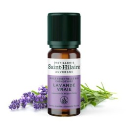 Olio essenziale (Biologico) di lavanda vera - 10ml - De Saint Hilaire