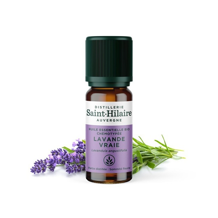 Huile essentielle BIO de Lavande Vraie - 10ml - De Saint Hilaire