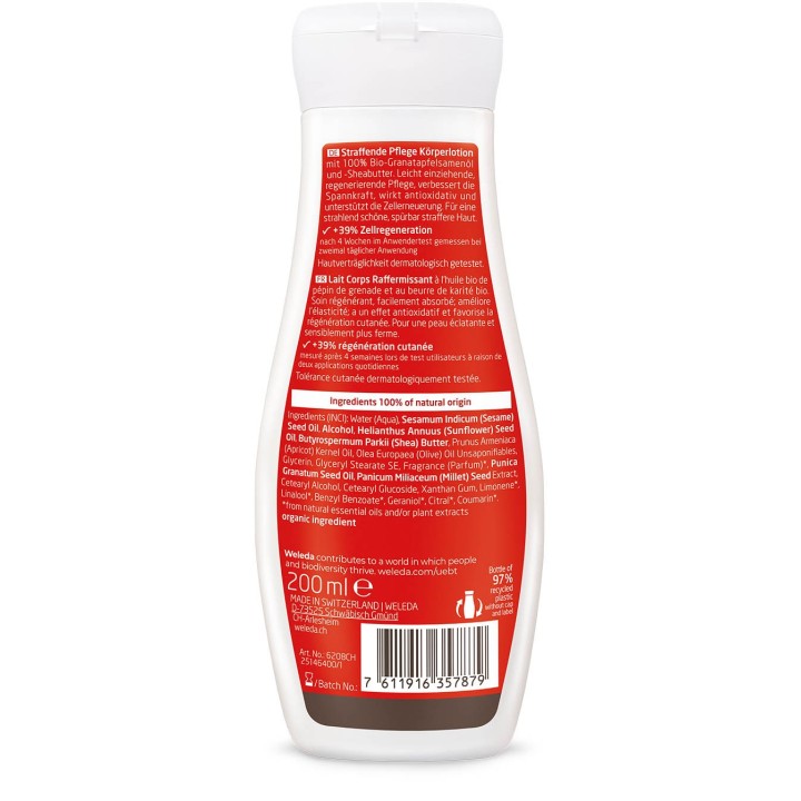 Pomegranate Rassodante Body Lotion - 200ml - Weleda