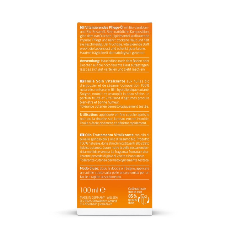 Sanddorn Pflegeöl - 100ml - Weleda