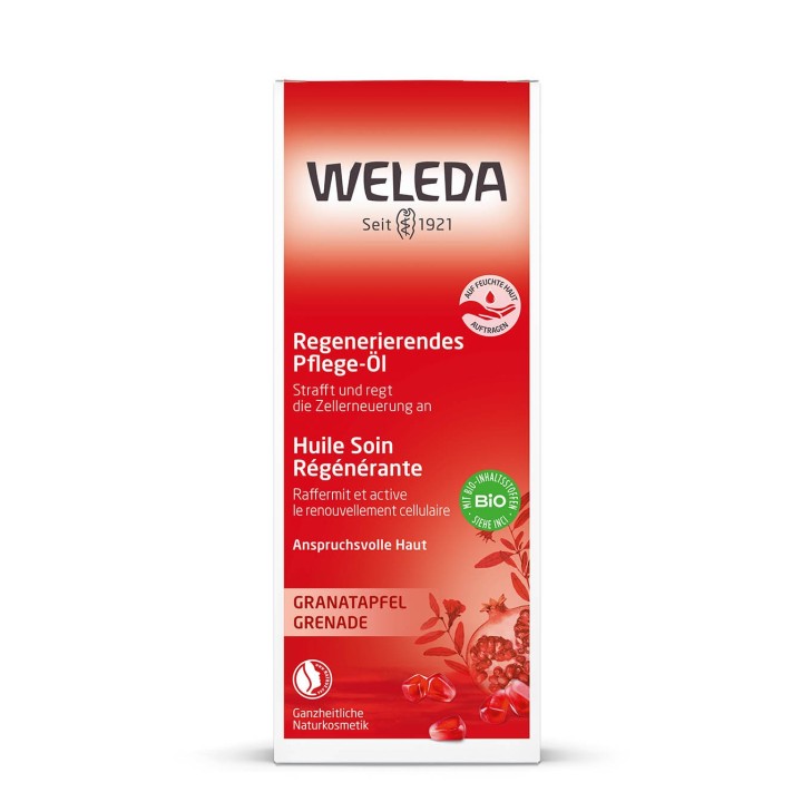 Huile de soin Régénérante à la Grenade - 100ml - Weleda