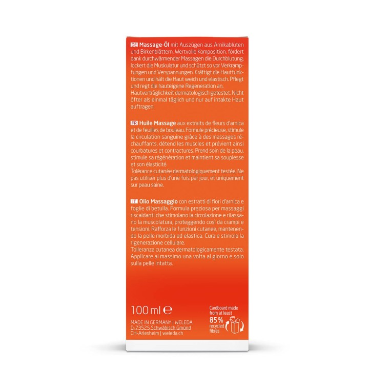 Huile de massage à l´Arnica - 100ml - Weleda