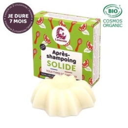 Fester Conditioner, Entwirrende Pflege & Glanz - Zitrusfrüchte und Basilikum - 70g - Lamazuna