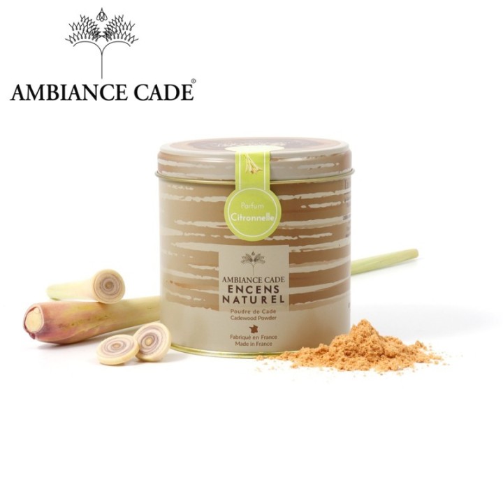 Polvere di Legno di Cade on Citronella (Incenso Naturale) - 90gr - Ambiance Cade