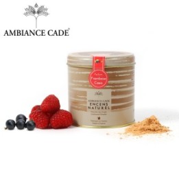Poudre de Bois de Cade à la Framboise-Cassis (Encens naturel) - 90gr - Ambiance Cade