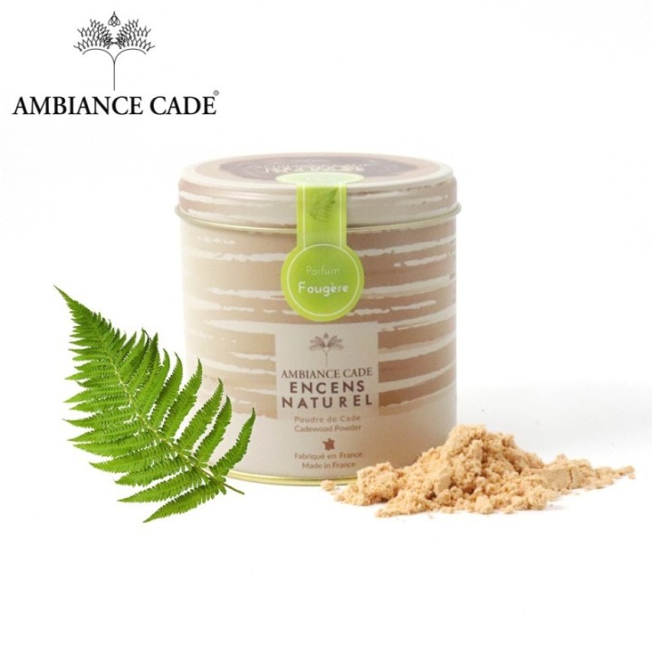 Polvere di Legno di Cade con Felce (Incenso Naturale) - 90gr - Ambiance Cade